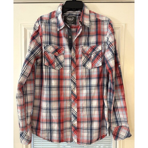 Bke button shirt mens - up,