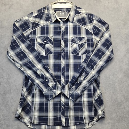 Bke pearl snap western - bke,