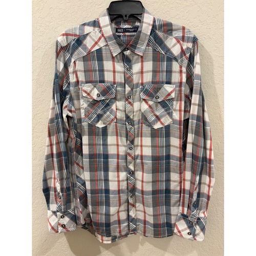 Bke mens standard fit plaid - standard,