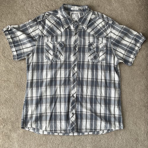 Bke button shirt mens xxl - up,