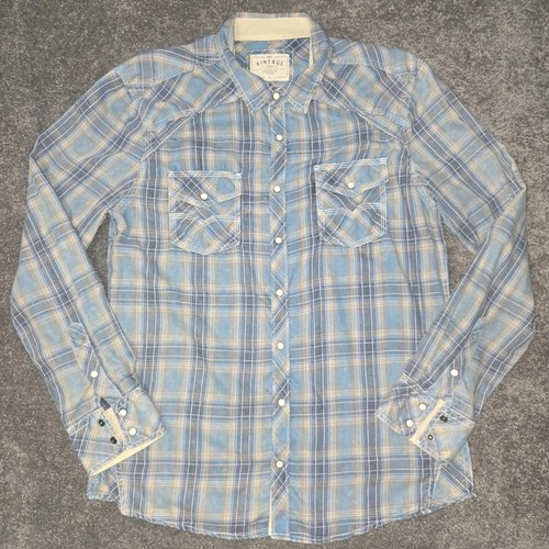Bke vintage men pearl snap - bke,